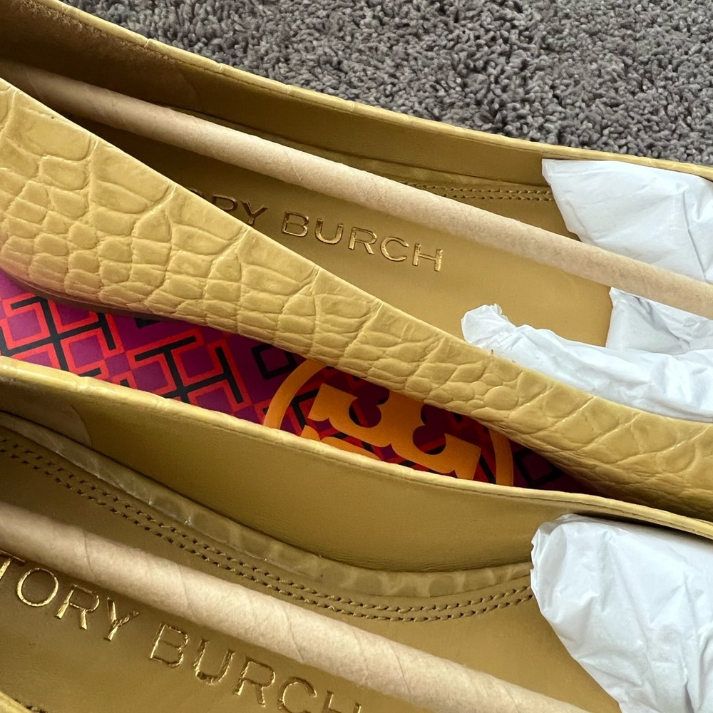 NIB Tory Burch Georgia Ballet size 9 - Picture 5 of 5